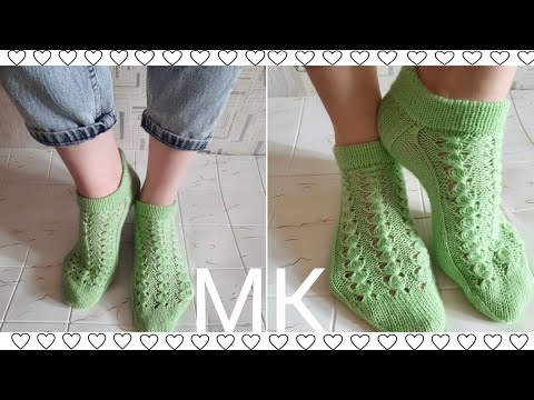 Видео: #носкиспицами    Мастер класс / 1Часть/Укороченные, спортивные носки