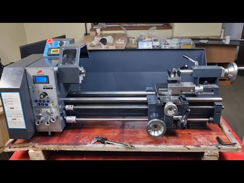 Видео: ТОКАРНИЙ ВЕРСТАТ ПО МЕТАЛУ DBL270 JpAuto Industrial 1100W безщитковий 270x600