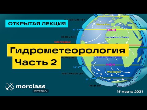 Видео: Гидрометеорология Часть 2 | Открытая лекция | Санкт-Петербургские Мореходные классы