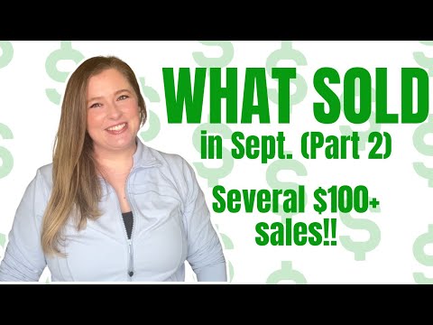 Видео: Некоторые из этих товаров были проданы в тот же день!!!! Что было продано на Poshmark, Ebay и Cur...