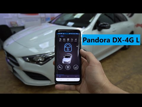 Видео: Обзор автосигнализации "Pandora DX-4G L" с приложением Pandora EVO 📱 Автозапуск Мерседес с телефона