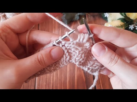 Видео: 🤗ВОТ что получится, если связать резинку 2*2 с шишечками СПИЦАМИ.