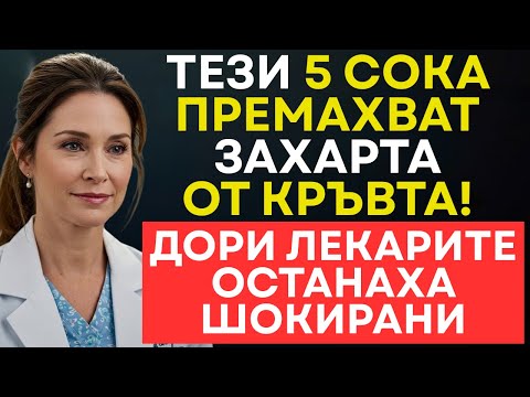 Видео: 5 невероятно сладки сока, които помагат при диабет след 60 години!