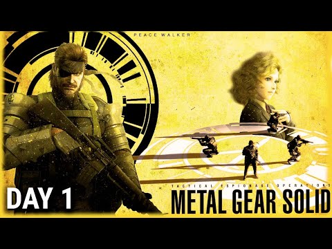 Видео: Metal Gear Solid: Peace Walker — прохождение, день 1