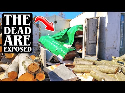 Видео: Мавзолей разрушился после того, как на кладбище обрушился сильный шторм