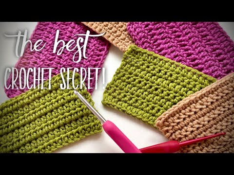 Видео: ЛУЧШИЙ СПОСОБ ВЯЗАНИЯ КРЮЧКОМ БЕЗ РЯДНОСТИ!👍 / THE BEST CROCHET SECRET! 💥💥💥