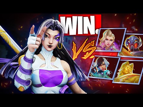 Видео: Как Псайлок 6 или 7 ранга справляется с Тройной поддержкой | Marvel Rivals