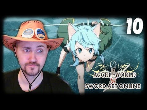 Видео: ЛУНА И ОАЗИС 💕 ACCEL WORLD VS SWORD ART ONLINE #10