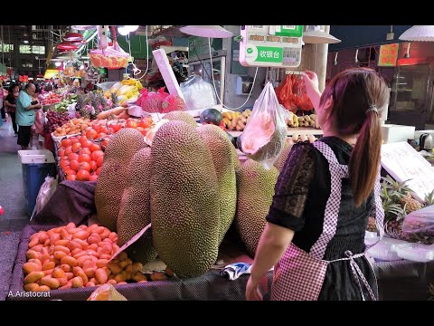 Видео: Что продают на китайских рынках. Хунань.