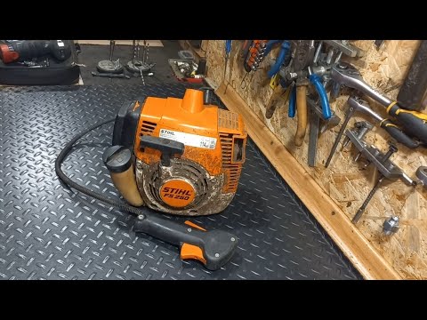 Видео: Бензокоса STIHL FS250 - чому техніку не ремонтують, наглядний приклад