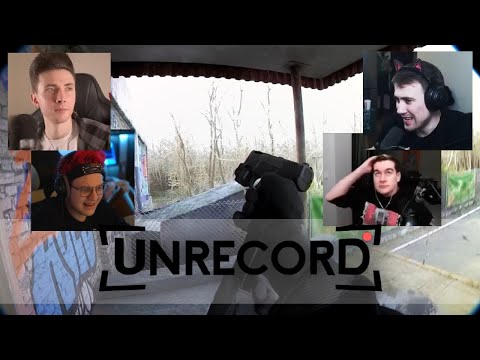 Видео: Реакция Летсплейщиков на РЕАЛИСТИЧНУЮ ИГРУ – Unrecord