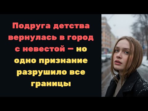 Видео: Подруга детства вернулась в город с невестой — но одно признание разрушило все границы