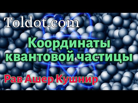 Видео: [1 часть] Координаты квантовой частицы. Рав Ашер Кушнир