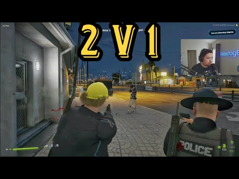 Видео: Аид уничтожил шефа Крока и полицию CG, когда они попытались их ограбить | Prodigy GTA RP