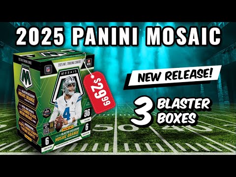 Видео: 🚨НОВЫЙ ВЫПУСК🚨 PANINI MOSAIC BLASTERS 2025