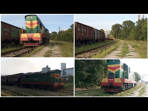 Видео: (CFM) ЧМЭ3-4507 | МАНЕВРИРОВАНИЯ ПО ВОКЗАЛУ | Станция Бельцы-Город