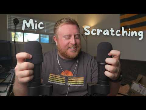 Видео: ASMR — быстрое и агрессивное царапанье/трение микрофона