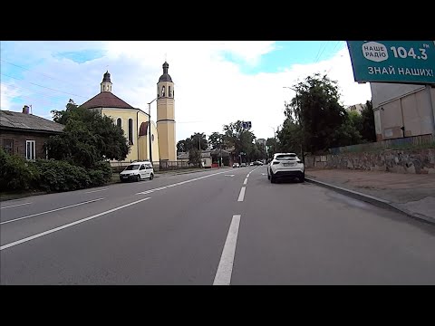 Видео: 315.Чернігів. Козацька-пр.Миру-П'ять Кутів-пр.Лук'яненка 21.07.2025