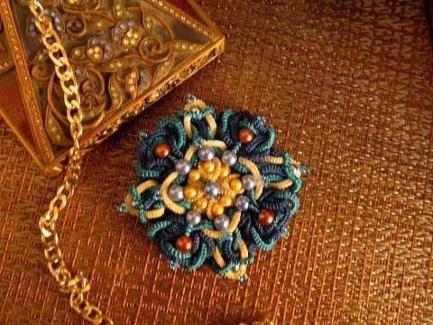 Видео: Фриволите+ Кельтские мотивы! Вариант 2. Часть1