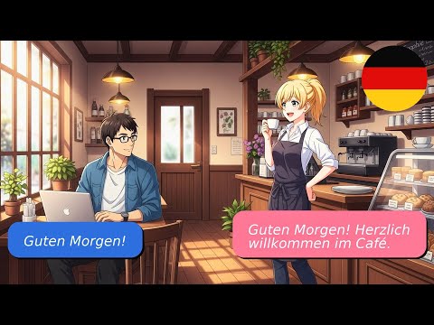 Видео: 5 простых диалогов на немецком языке A1 A2 | В кафе