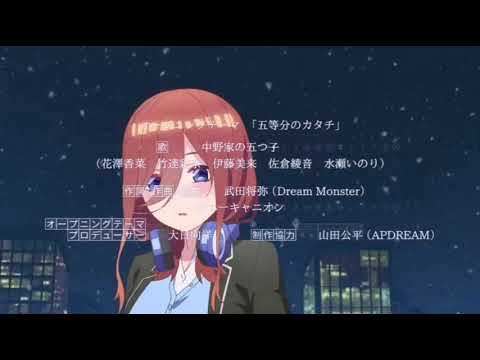 Видео: Аниме клип #пять невест#