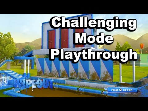 Видео: Wipeout the Game — прохождение сложного режима (Wii)