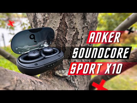 Видео: ЛУЧШИЕ СПОРТИВНЫЕ 🔥 БЕСПРОВОДНЫЕ НАУШНИКИ ANKER SOUNDCORE SPORT X10 IPX7 Bluetooth 5.2 32H