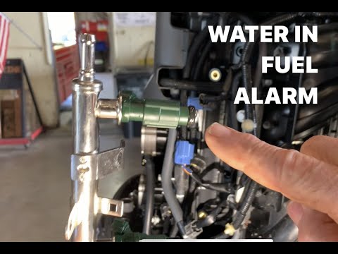 Видео: YAMAHA F-150 СИГНАЛИЗАЦИЯ ВОДЫ В ТОПЛИВЕ