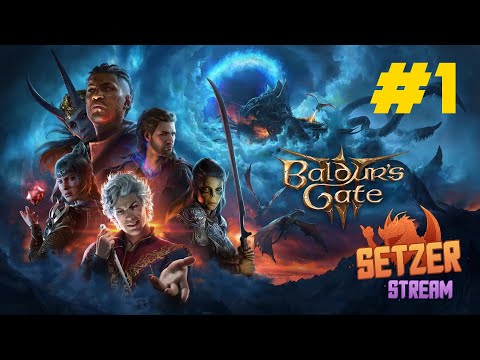 Видео: [#1] Baldur's Gate 3 вместе с Setzer. Максимальная сложность. Прохождение на русском.