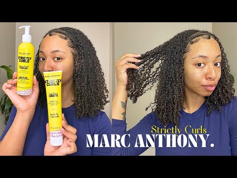 Видео: СМЫВАЙТЕ И ИДИ | Я попробовала крем и гель Strictly Curls от Marc Anthony!!!