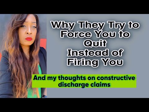 Видео: Почему работодатели скорее выгонят вас, чем уволят. #сотрудникпреждевсего #незаконноеувольнение #...