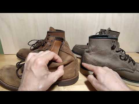 Видео: Red Wing из выворотной кожи ч.3. Хвастаюсь результатом, вспоминаю былое, и ною о нелегкой судьбе