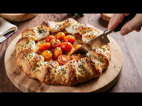 Видео: Готовлю галету, как во Франции – просто и нереально вкусно! Лучше пиццы с томатами и моцареллой