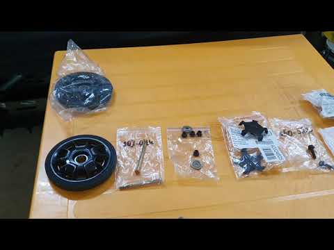 Видео: Комплект и установка катка - ролика на Lynx Renger 49 на подвеску EasyRide