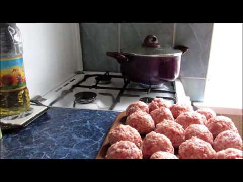 Видео: Готовим "диетические" тефтели
