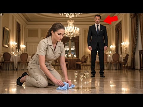 Видео: Она мыла пол на роскошной вечеринке… но миллиардер принял её за гостью, и всё изменилось навсегда! 💔