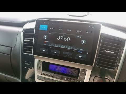 Видео: Установка android магнитолы Toyota Alphard (обзор и настройка)