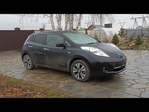 Видео: Nissan Leaf первые доработки после покупки