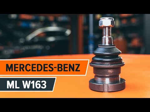 Видео: Как заменить шаровую опору передней подвески на MERCEDES ML W163 [ВИДЕОУРОК AUTODOC]