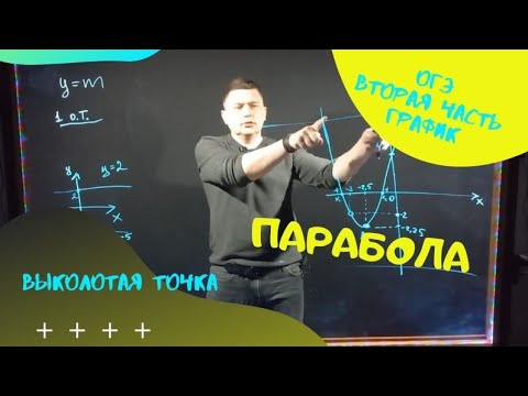 Видео: Задание 22 ОГЭ математика. Парабола (1 общая точка с у=m ).