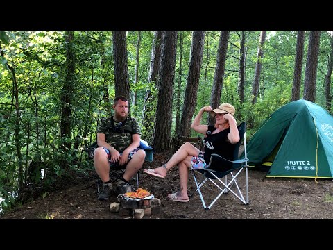 Видео: Рыбалка с ночёвкой на озере Уловное. Снова СЕКРЕТНОЕ блюдо