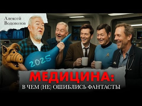 Видео: Медицина: в чём (не) ошиблись фантасты. Алексей Водовозов