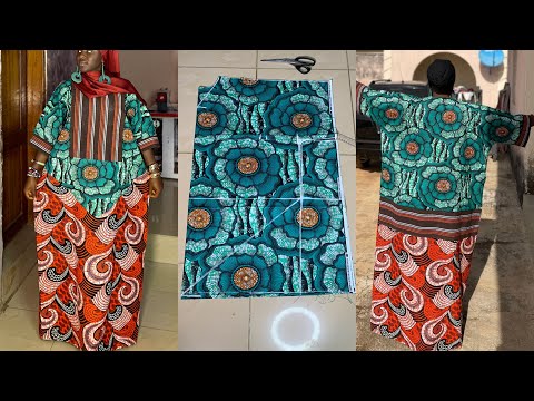 Видео: Как сделать первый слой этого кафтана-бубу! Подходит для начинающих.