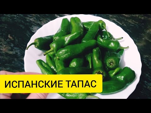 Видео: ИСПАНСКИЕ ТАПАС. ПЕРЧИКИ ПАДРОН (PIMIENTOS PADRÓN).