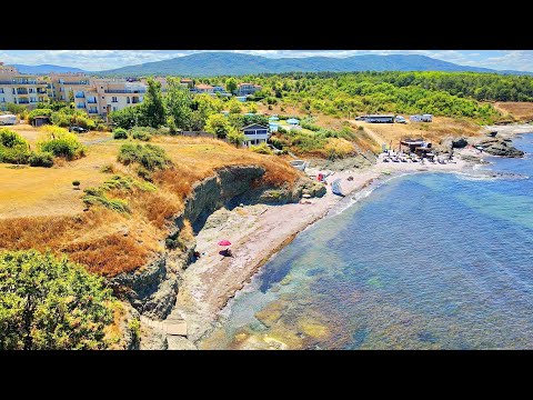 Видео: Град Царево. Плаж "Миден" - обзор с дрон.