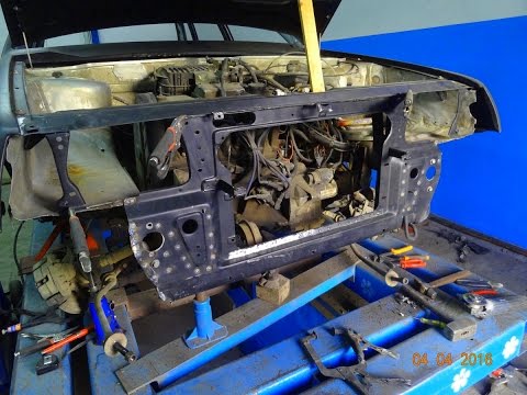 Видео: ВАЗ 21099. наборка и обварка морды.