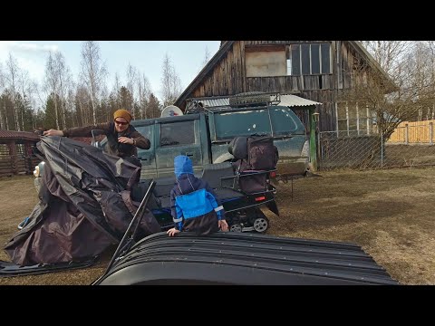 Видео: ПРИЕХАЛИ В ДЕРЕВНЮ ВСЕЙ СЕМЬЁЙ. ЧТО СТАЛО С РОДИТЕЛЬСКИМ ДОМОМ. НАВОДИМ ПОРЯДКИ ВО ДВОРЕ.