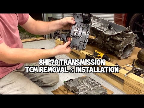 Видео: Снятие и установка TCM 8HP70