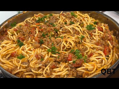 Видео: Лучший рецепт соуса для спагетти с мясом | Быстрые блюда за 30 минут