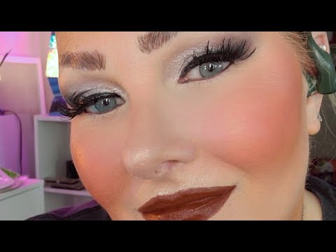 Видео: Ледяные глаза и губы цвета мокко